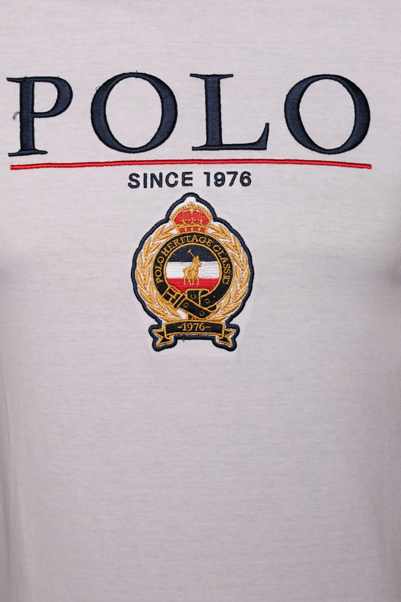 Polo T-Shirt Equestrian White